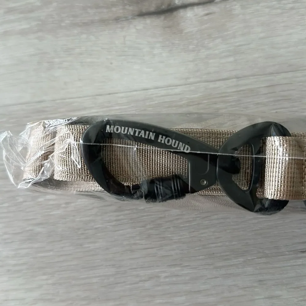 Mountain Hound River Fixed Leash Tan/Black NWT IN PACKAGE
